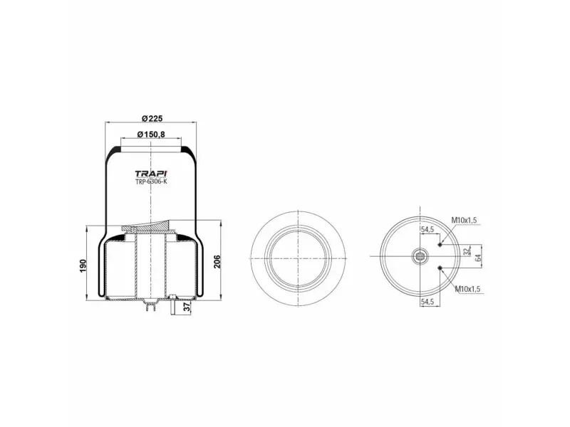 COMPLETE WITH METAL PISTON