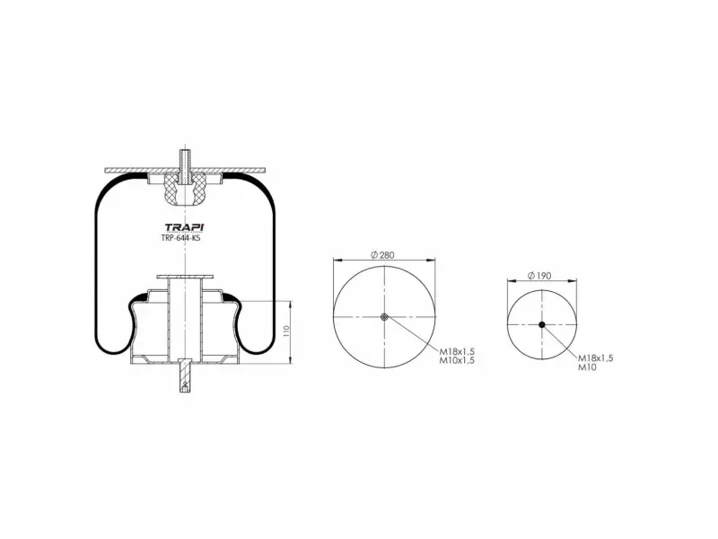 COMPLETE WITH METAL PISTON