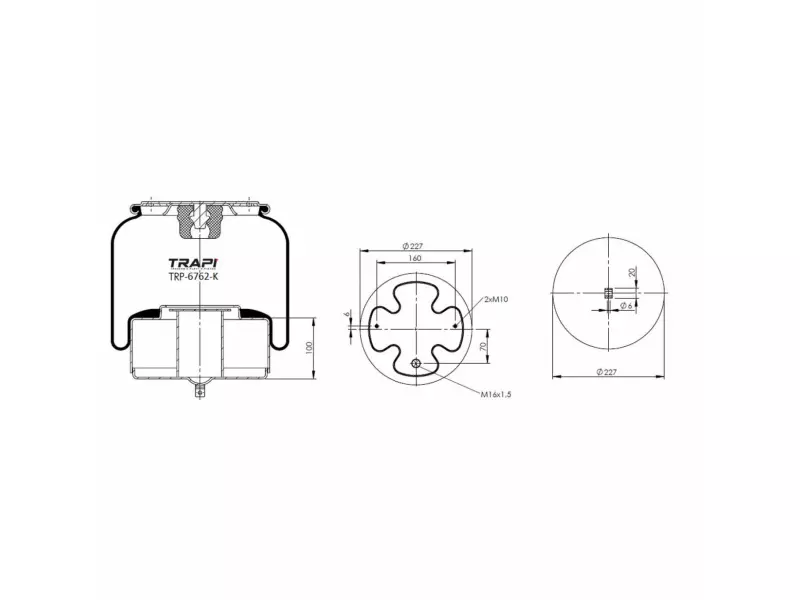 COMPLETE WITH METAL PISTON