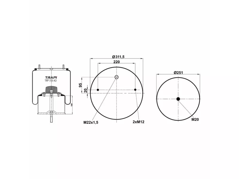 COMPLETE WITH METAL PISTON