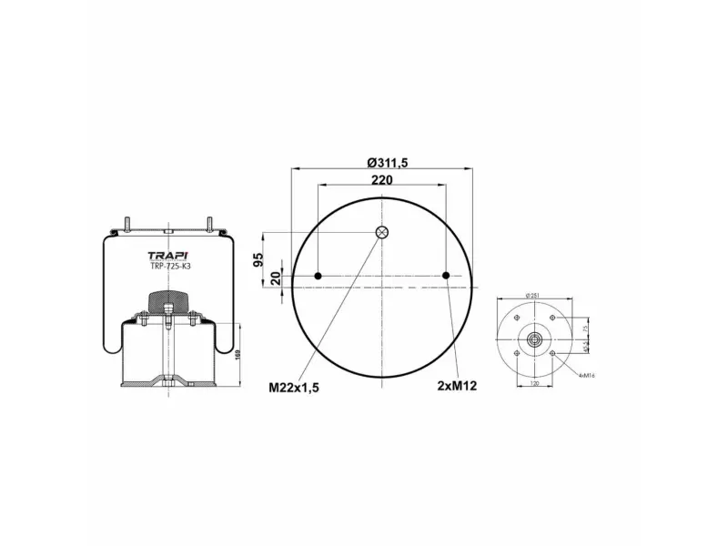 COMPLETE WITH METAL PISTON