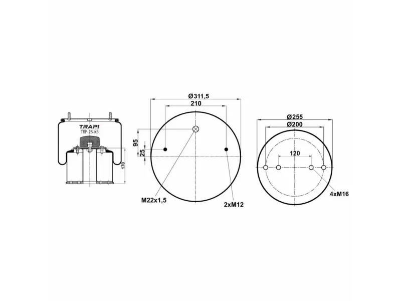 COMPLETE WITH METAL PISTON