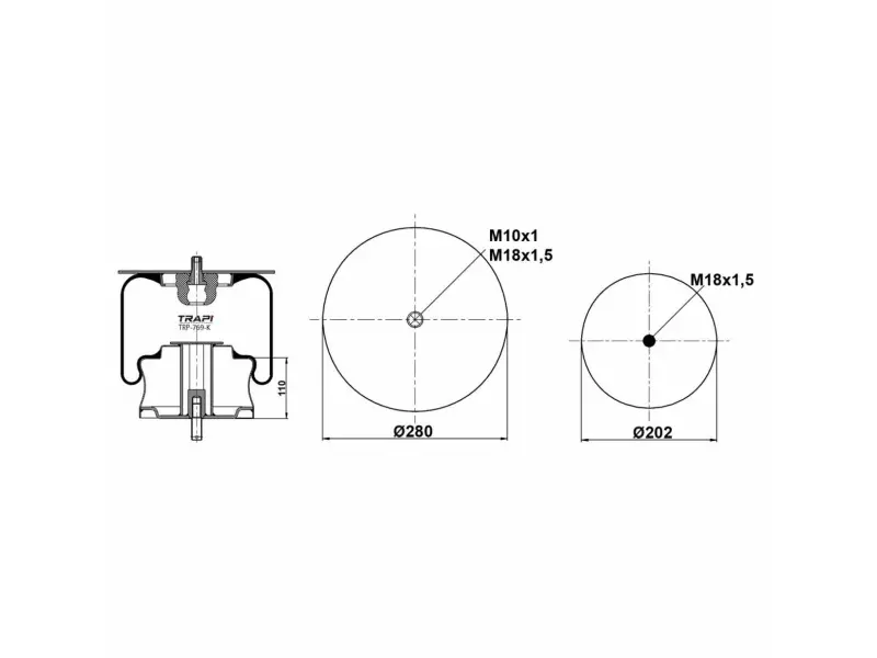 COMPLETE WITH METAL PISTON