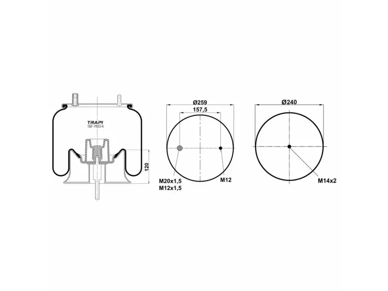 COMPLETE WITH METAL PISTON