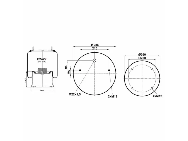 COMPLETE WITH METAL PISTON