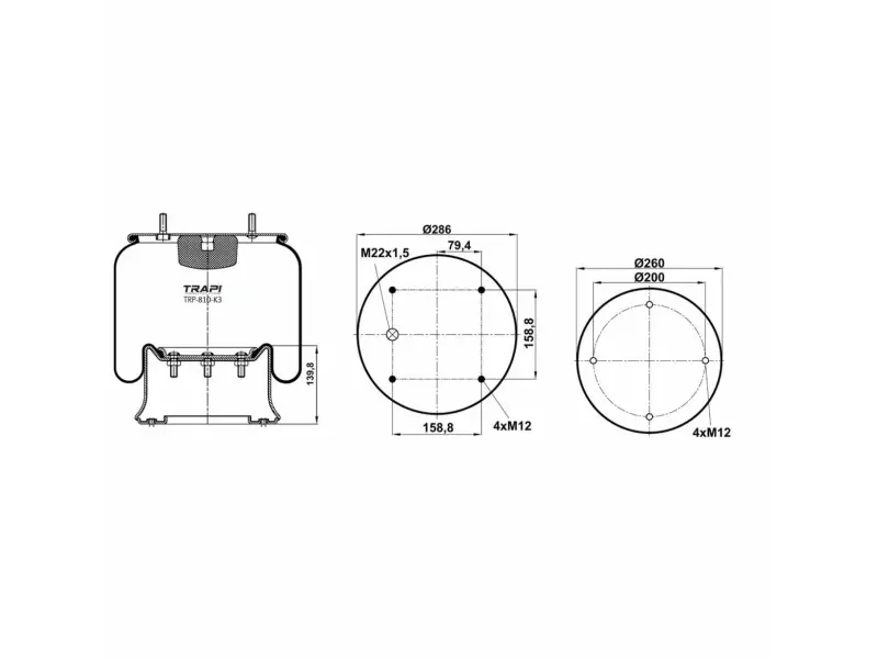 COMPLETE WITH METAL PISTON