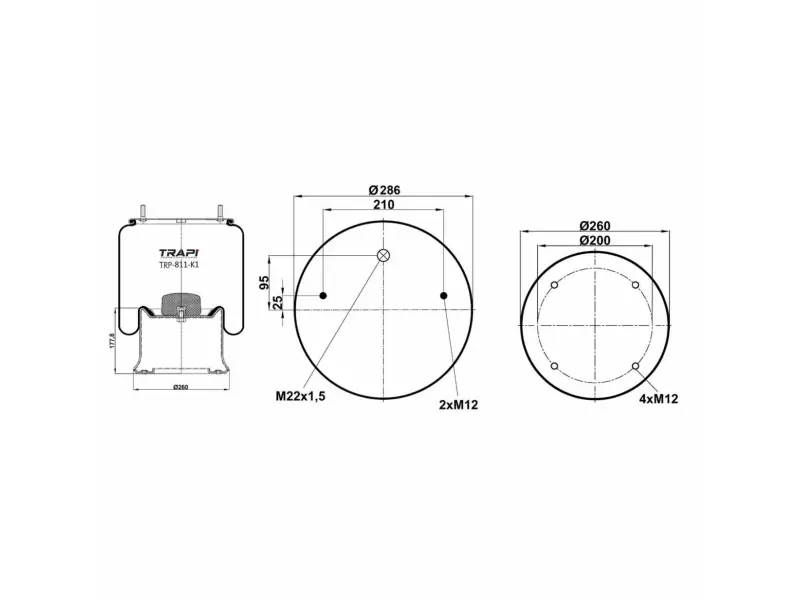 COMPLETE WITH METAL PISTON