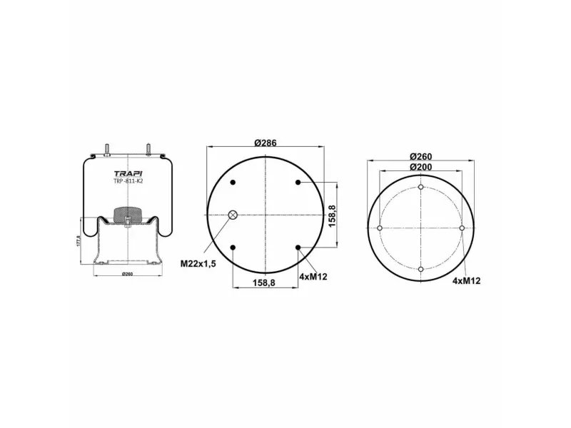 COMPLETE WITH METAL PISTON