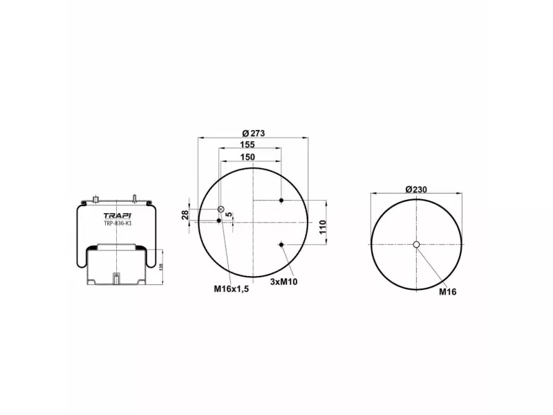 COMPLETE WITH METAL PISTON