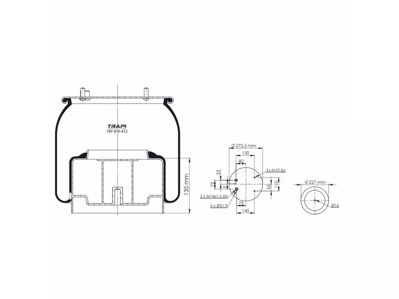 COMPLETE WITH METAL PISTON