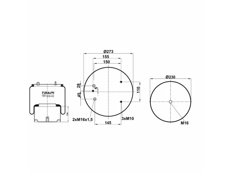 COMPLETE WITH METAL PISTON