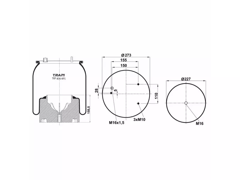 COMPLETE WITH PLASTIC PISTON