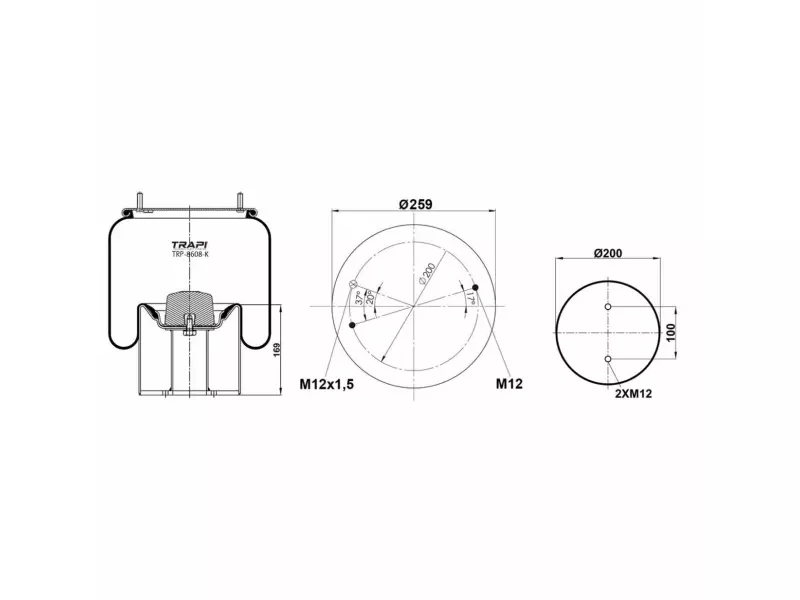 COMPLETE WITH METAL PISTON