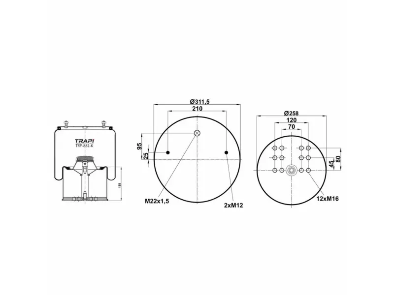 COMPLETE WITH METAL PISTON