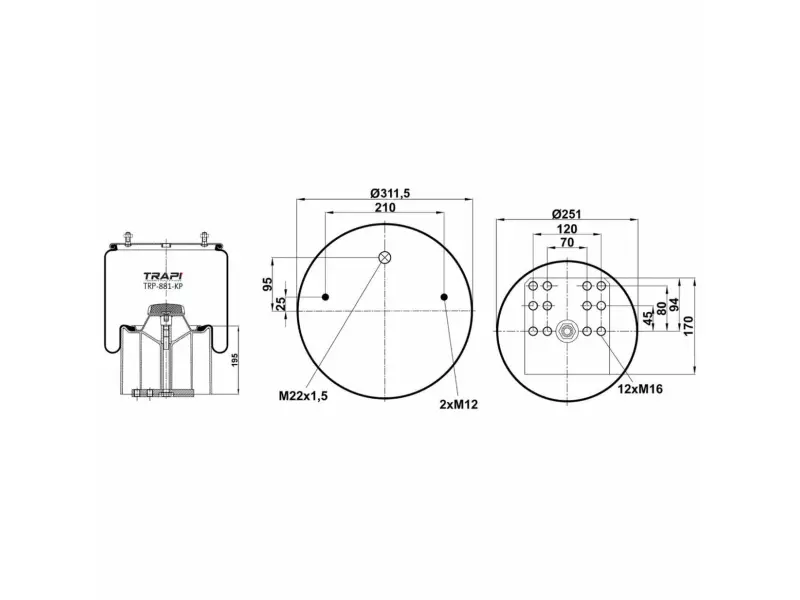COMPLETE WITH PLASTIC PISTON