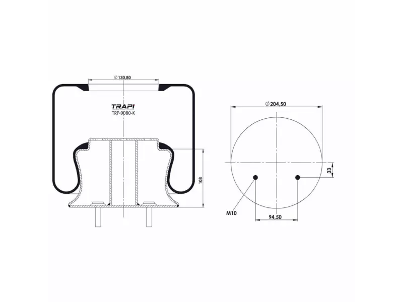 COMPLETE WITH METAL PISTON
