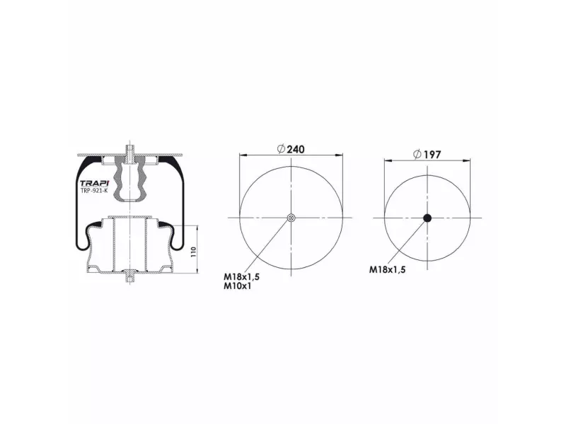 COMPLETE WITH METAL PISTON