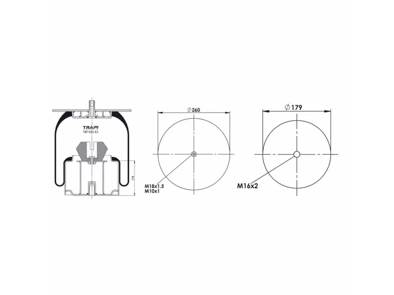 COMPLETE WITH METAL PISTON