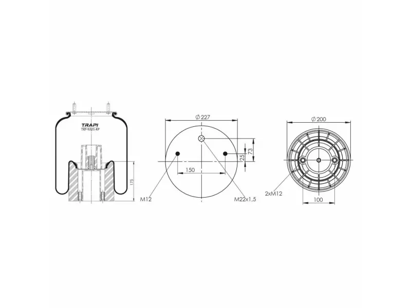 COMPLETE WITH PLASTIC PISTON