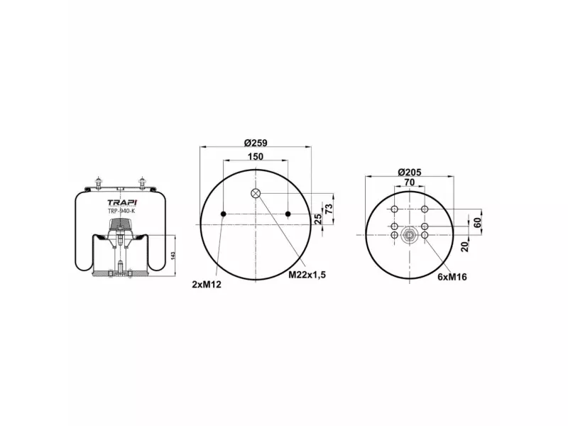 COMPLETE WITH METAL PISTON