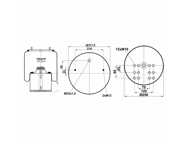 COMPLETE WITH METAL PISTON