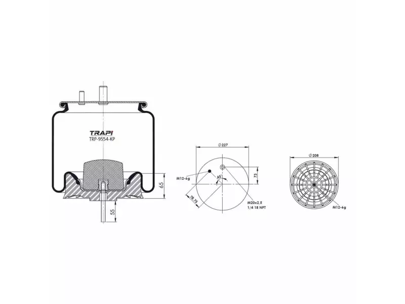 COMPLETE WITH PLASTIC PISTON (AMERICAN TYPE)